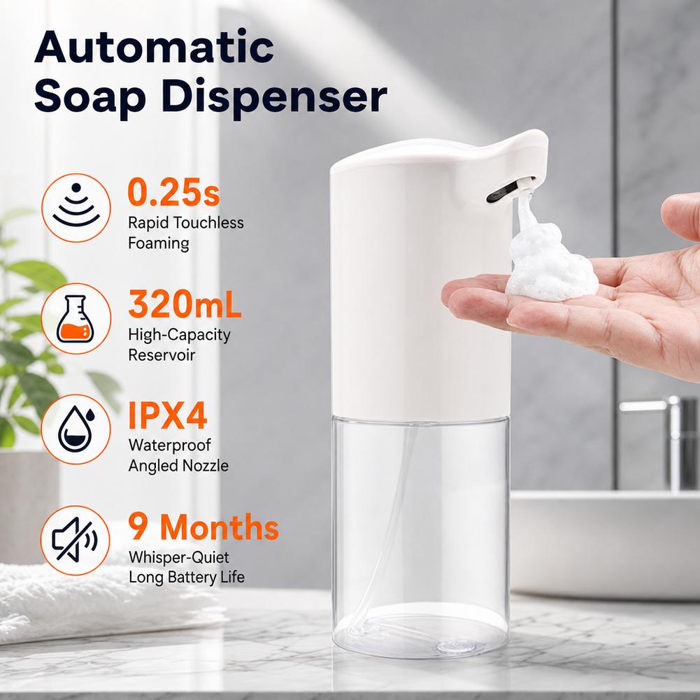 Herbal Tincture - Automatische zeepdispenser, zeepschuimdispenser, zeepdispenser met slimme
