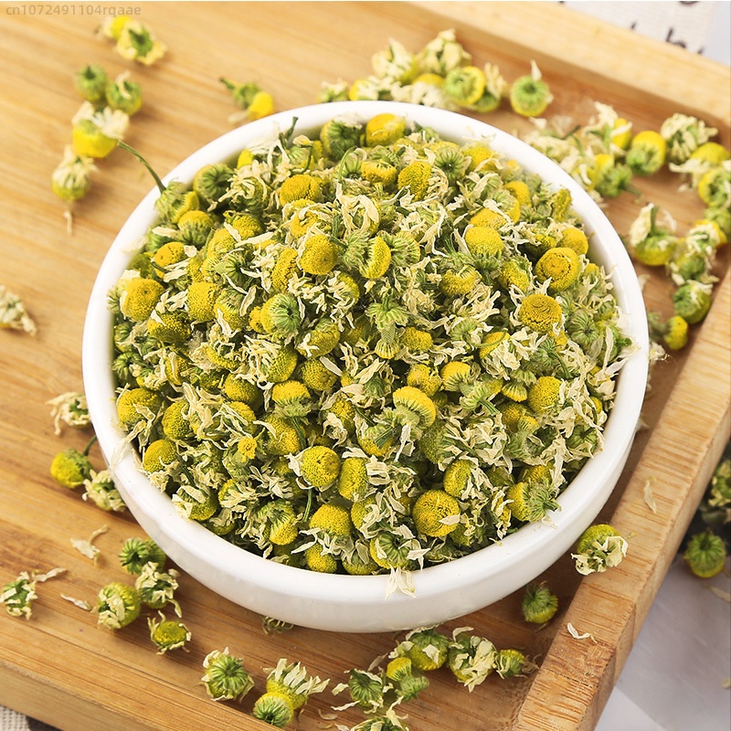 Chamomile Tea - Hoogwaardige natuurlijke gedroogde kamillebloemen, wilde chrysantknoppen