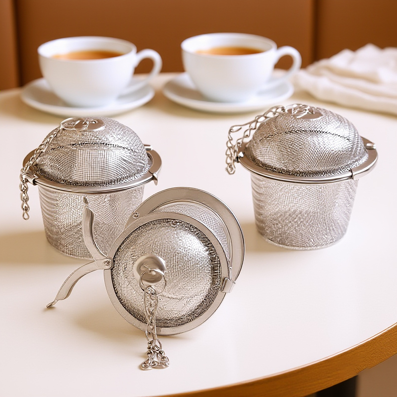 Herbal Tea - Theekruidenzeef Kruidenbal Mesh Kruidenbal Roestvrijstalen theeketel