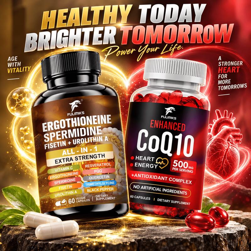 Turmeric - All-in-one supplement met CoQ10 + ergothioneïne