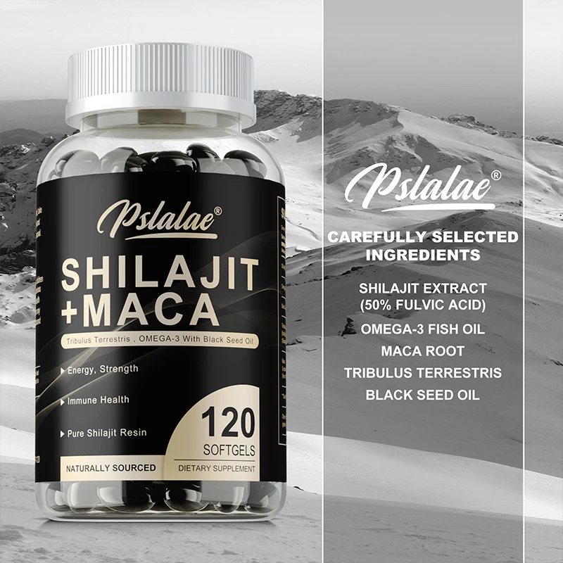 Shilajit + Maca - Verhoogt ene - Herbal Supplement recensie en prijs