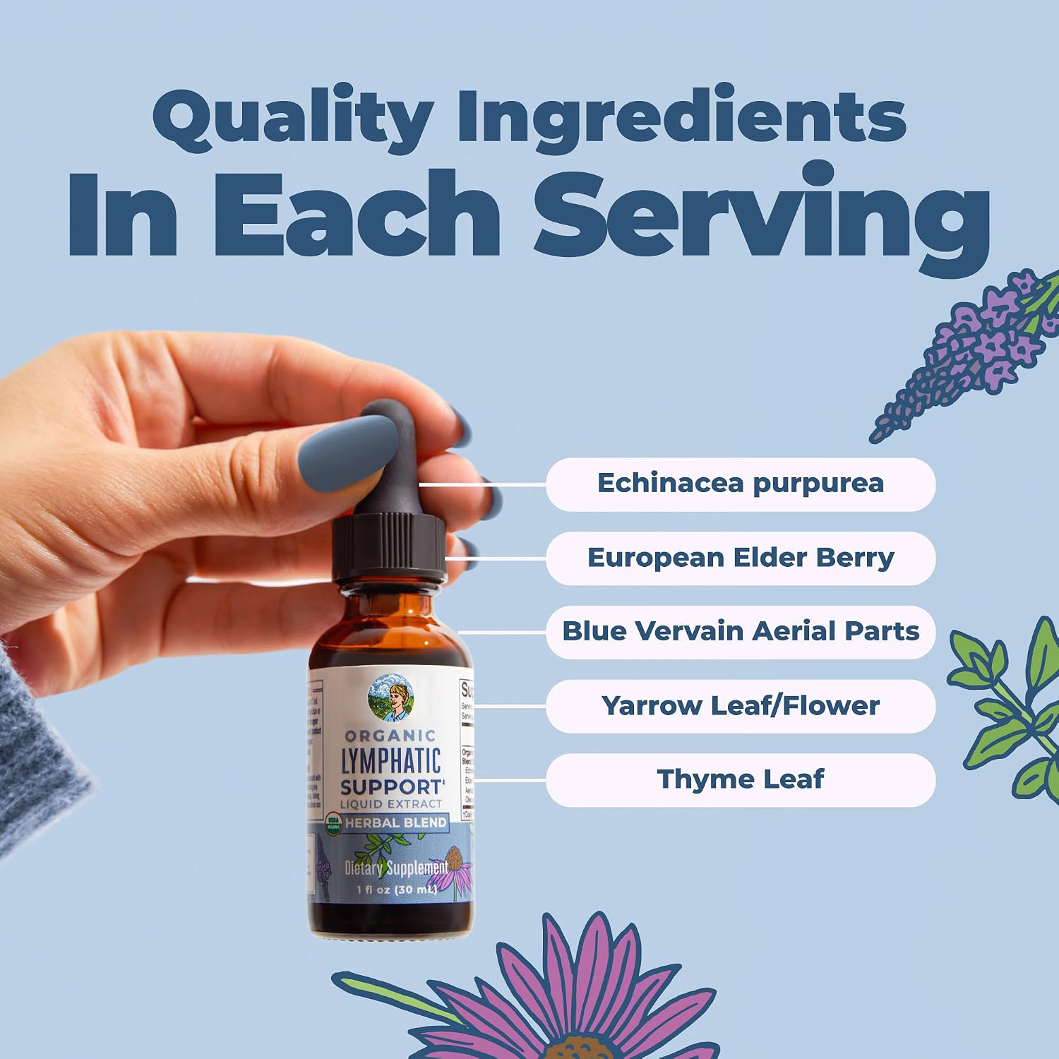 Organische vloeibare druppels  - Echinacea recensie en prijs