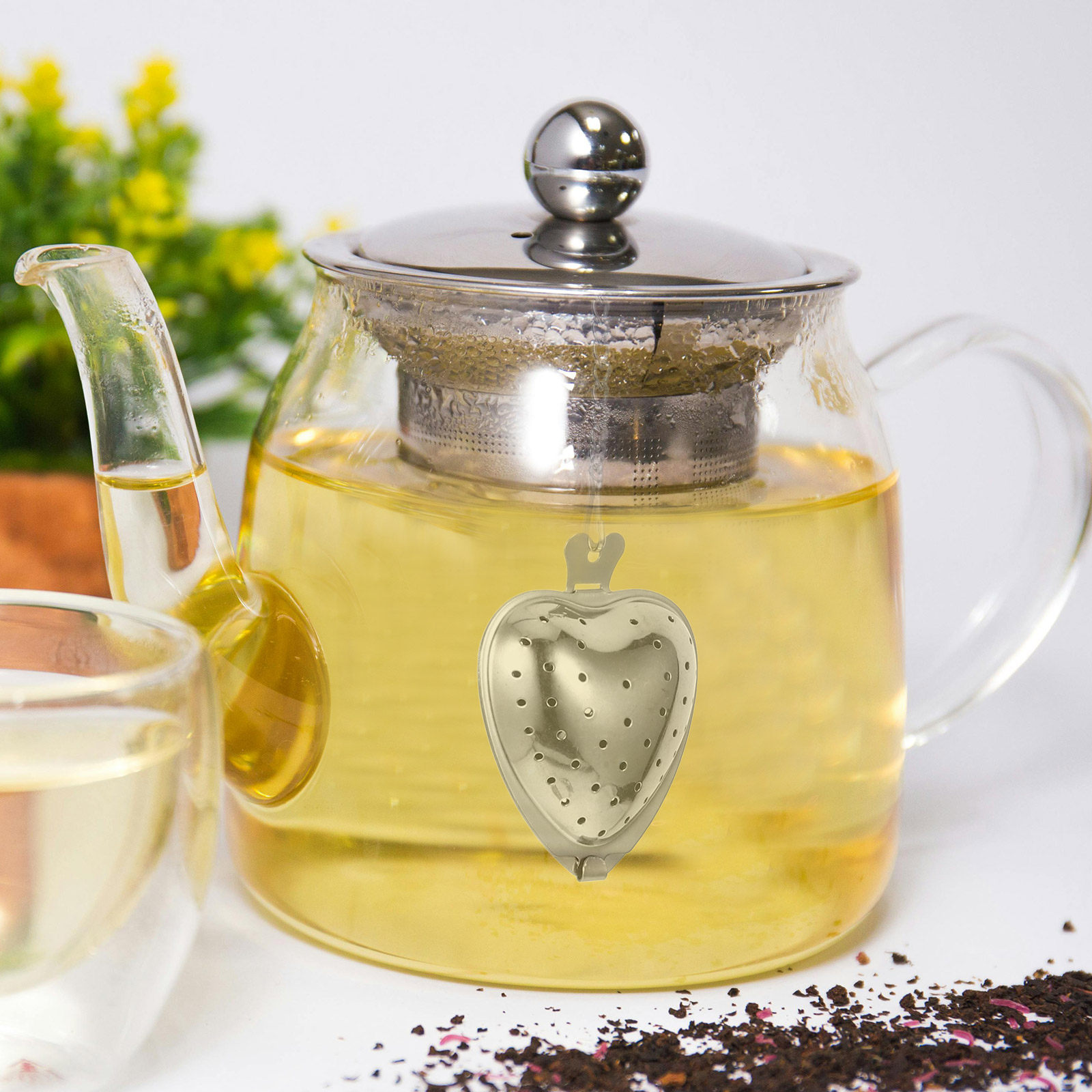 3 stuks roestvrijstalen theeze - Herbal Tea recensie en prijs
